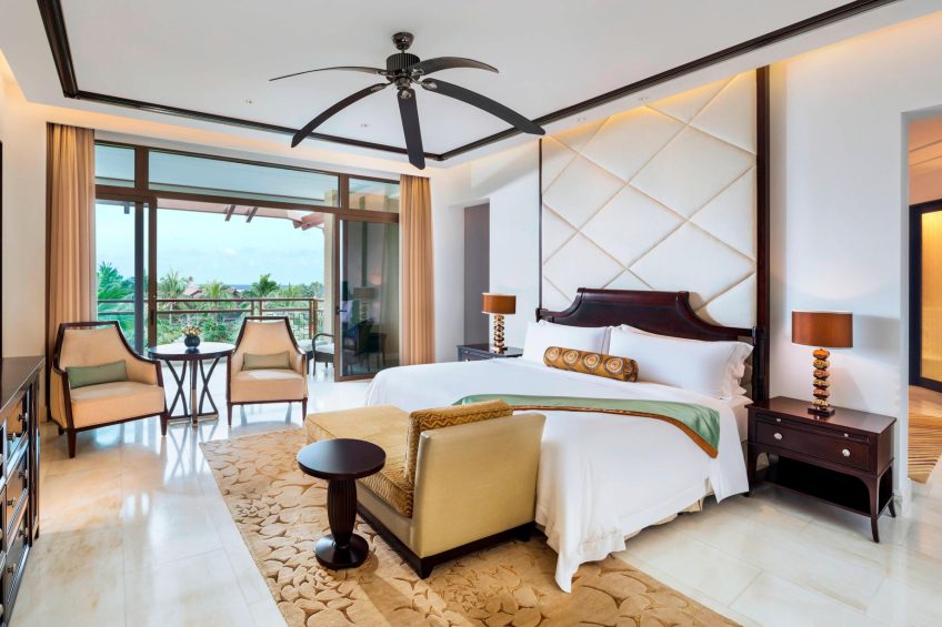 The St. Regis Sanya Yalong Bay Resort - Hainan, China - St Regis Suite King Bedroom