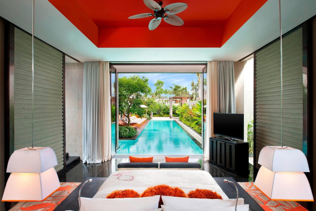 W Bali Seminyak Resort - Seminyak, Indonesia - Extreme WOW 3 Bedroom Pool Villa Master Bedroom