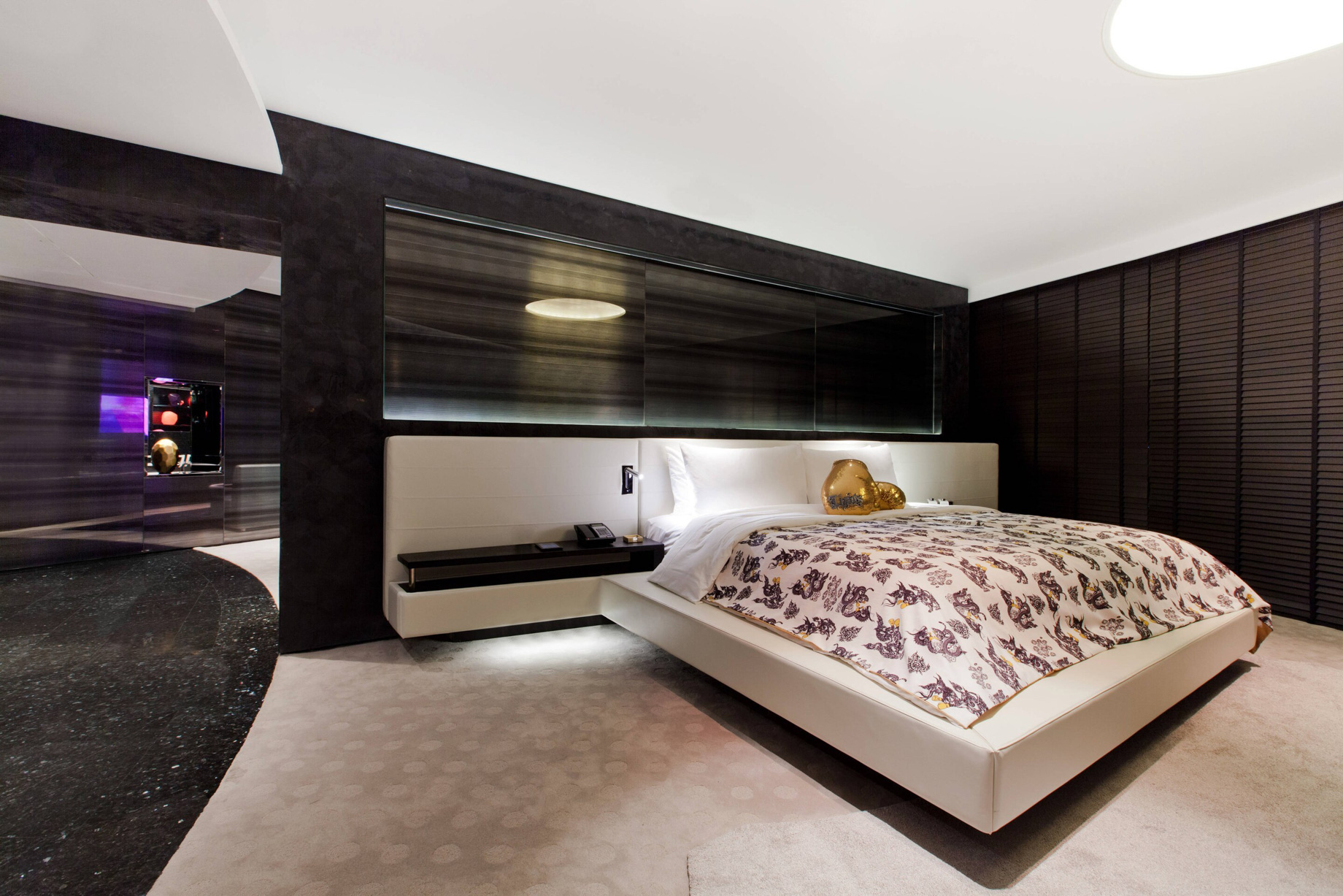 W Bangkok Hotel - Bangkok, Thailand - WOW Suite Luxe Bedroom