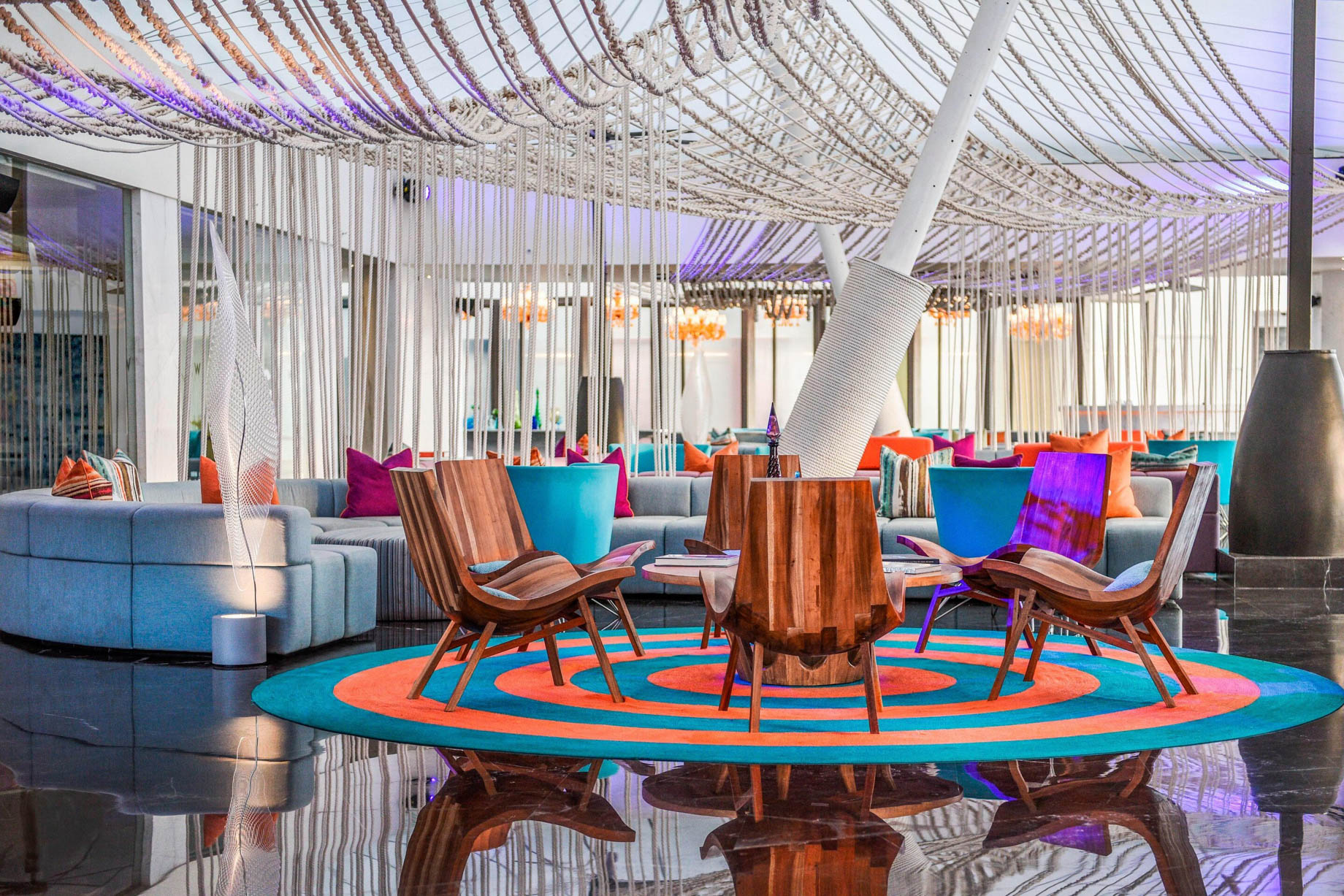 W Goa Vagator Beach Resort – Goa, India – Living Room Seating