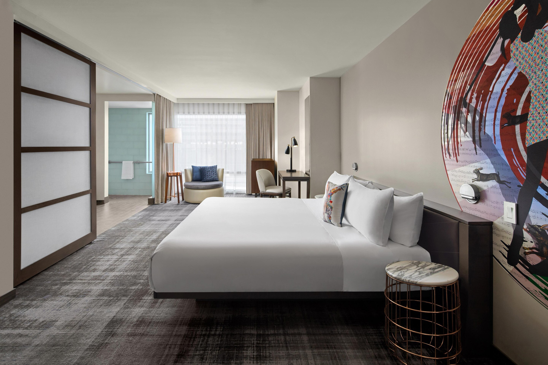 W Scottsdale Hotel – Scottsdale, AZ, USA – Wonderful King Accessible Bedroom