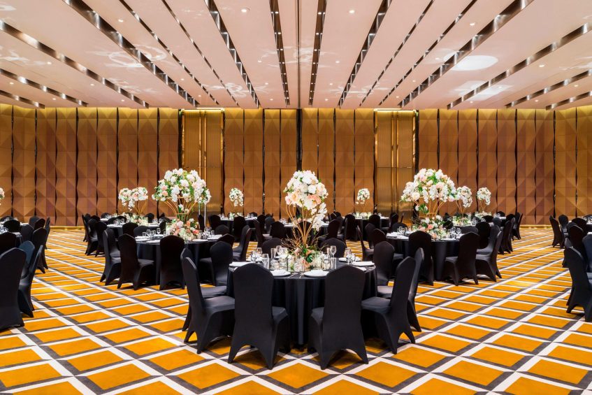 W Shanghai The Bund Hotel - Shanghai, China - Mega Room Wedding Banquet
