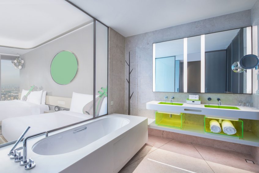 W Suzhou Hotel - Suzhou, China - Wonderful Room Bathroom