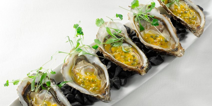InterContinental Bordeaux Le Grand Hotel - Bordeaux, France - Oysters and Passion Fruits