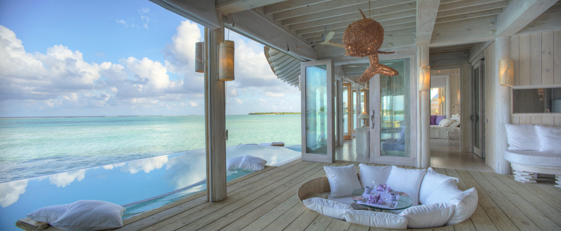Soneva Jani Resort – Noonu Atoll, Medhufaru, Maldives – 2 Bedroom Water Retreat Pool Deck