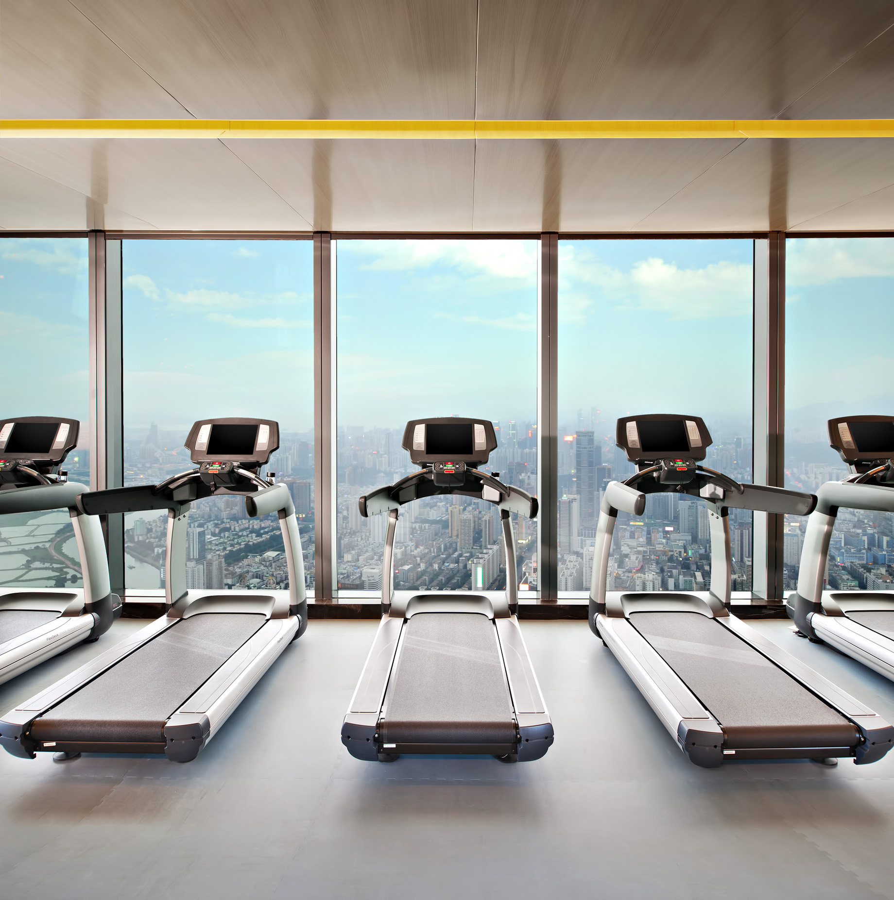 The St. Regis Shenzhen Hotel – Shenzhen, China – 75th Floor Fitness Center
