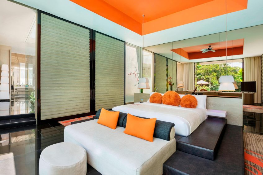 W Bali Seminyak Resort - Seminyak, Indonesia - Extreme WOW 3 Bedroom Pool Villa Master Guest Bedroom