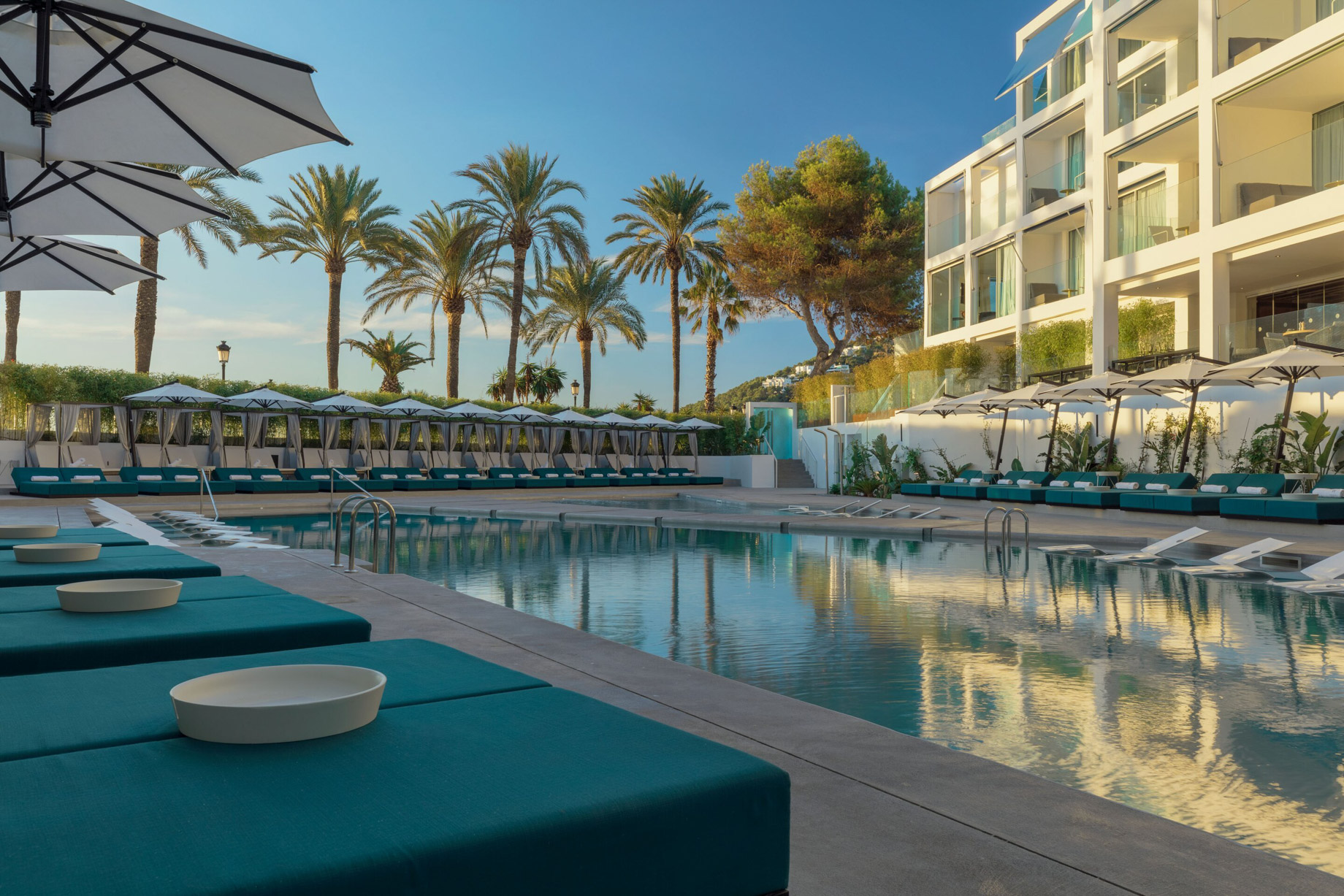 W Ibiza Hotel – Santa Eulalia del Rio, Spain – WET Deck Relaxation