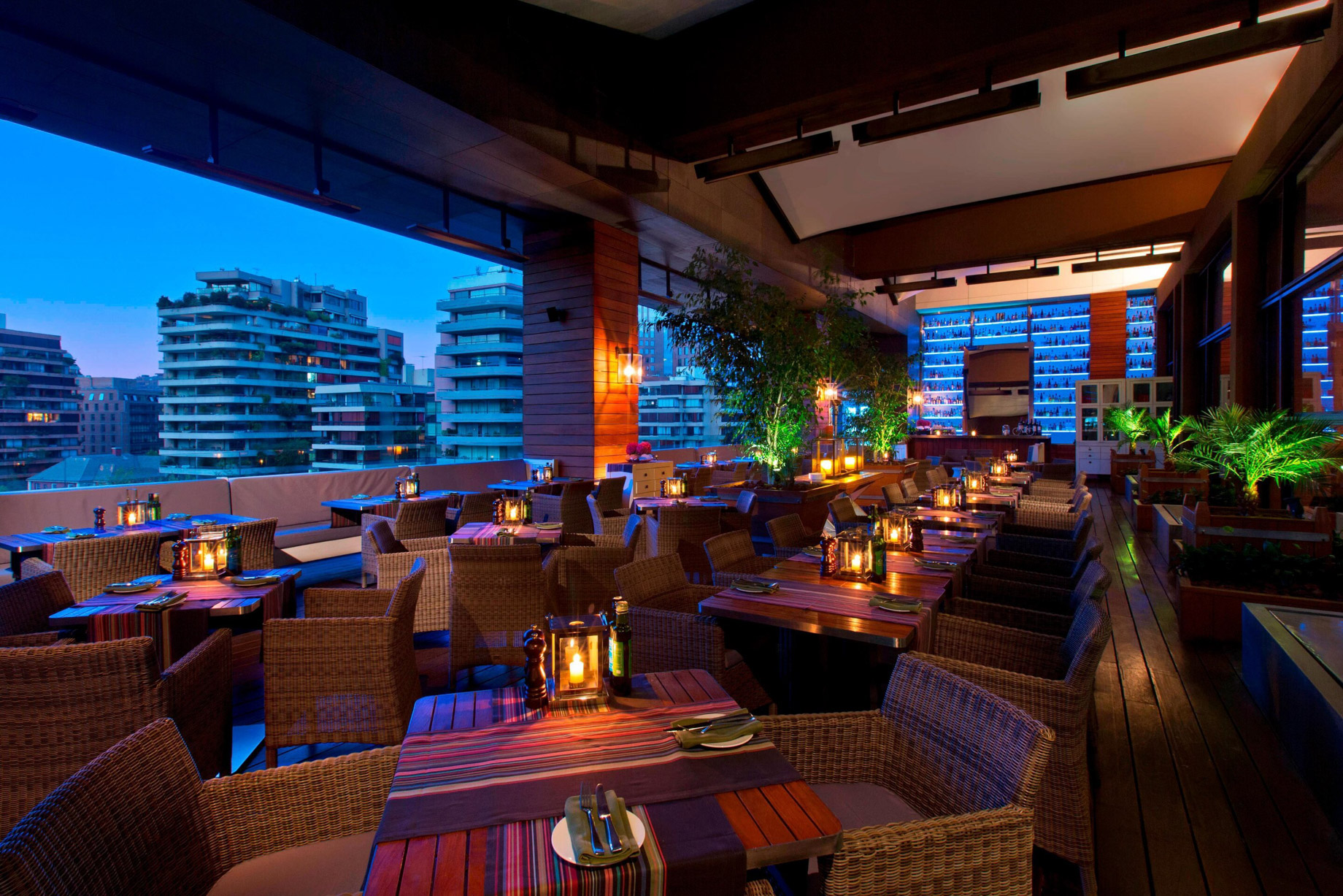 W Santiago Hotel – Santiago, Chile – Terraza Restaurant International