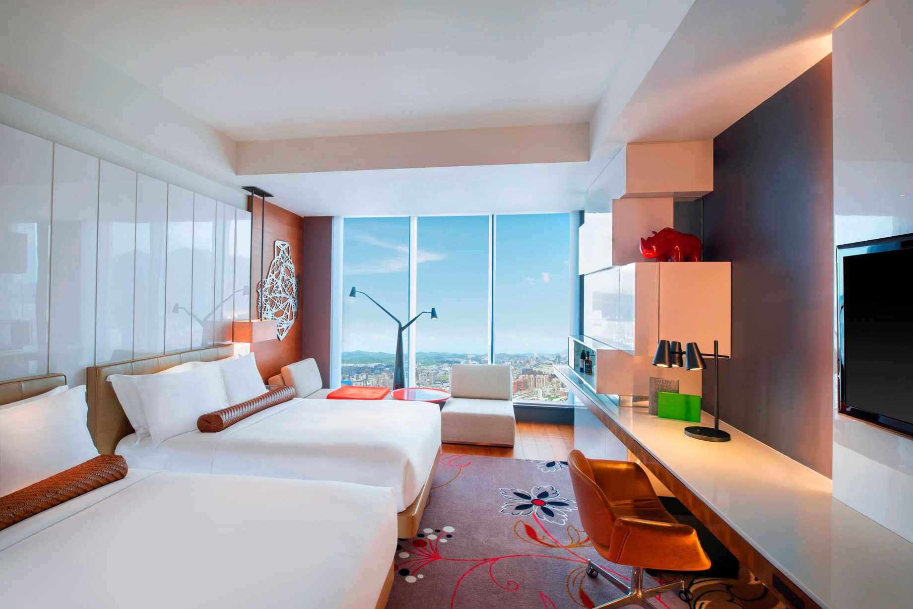 W Taipei Hotel – Taipei, Taiwan – Wonderful Twin Guest Room