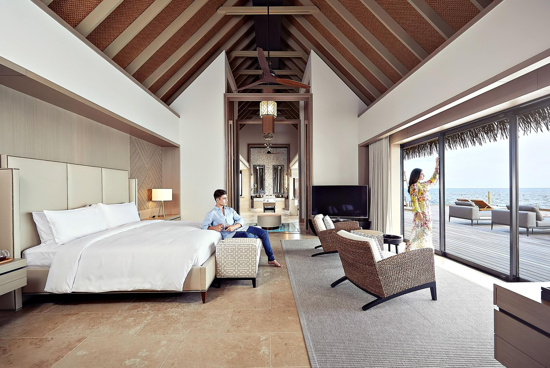 Waldorf Astoria Maldives Ithaafushi Resort – Ithaafushi Island, Maldives – Resort Private Island Villa Master Bedroom