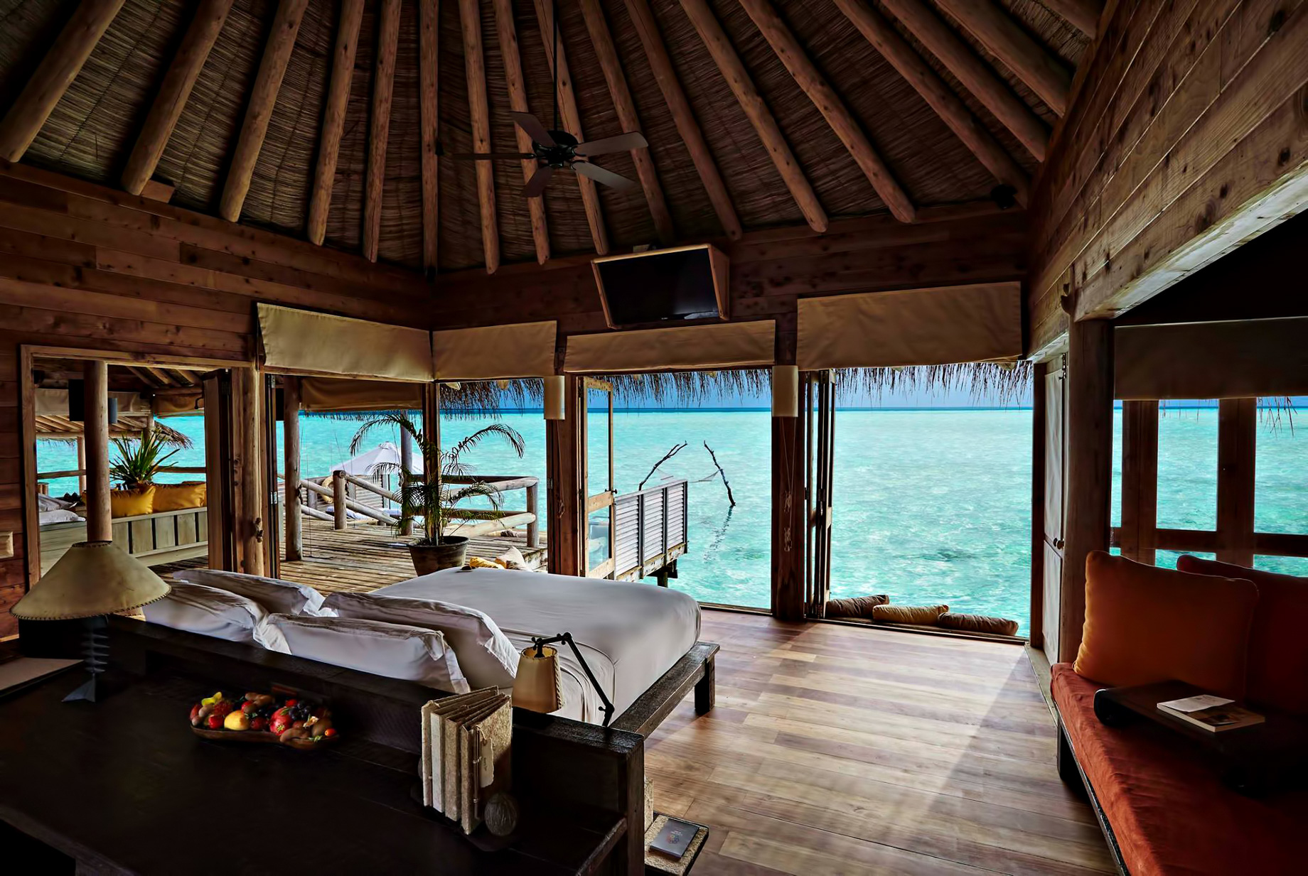 Gili Lankanfushi Resort – North Male Atoll, Maldives – Overwater Villa Bedroom Ocean View
