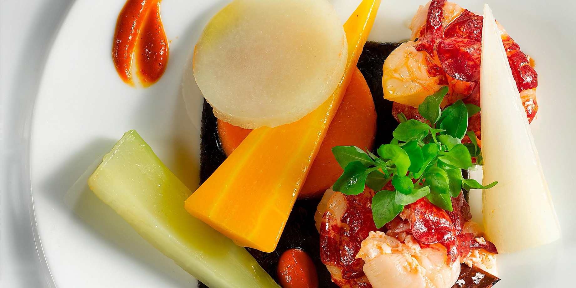 InterContinental Bordeaux Le Grand Hotel – Bordeaux, France – Lobster with Salted Butter and Vegetables