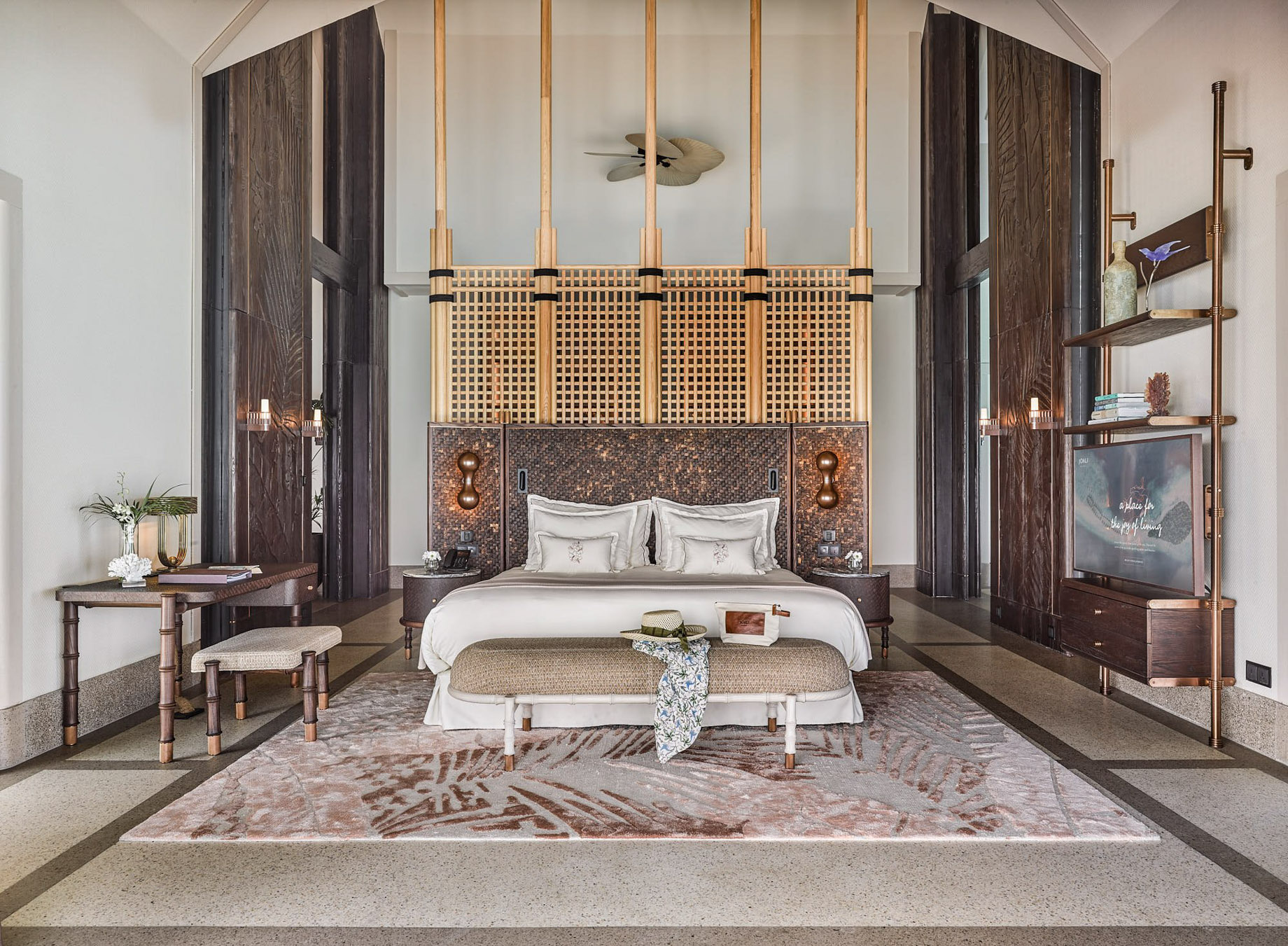 JOALI Maldives Resort – Muravandhoo Island, Maldives – Beachfront Villa Master Bedroom