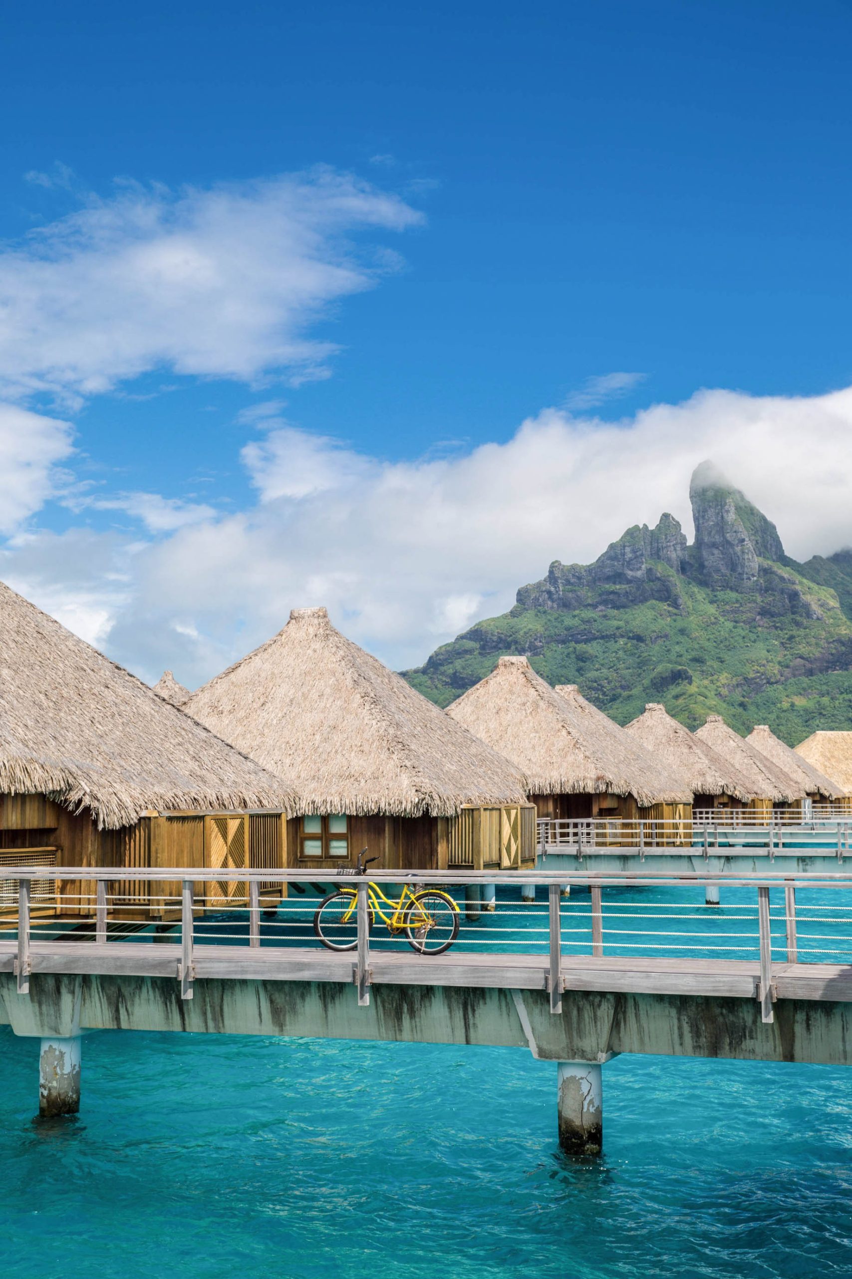 The St. Regis Bora Bora Resort – Bora Bora, French Polynesia – Overwater Villa Bicycle