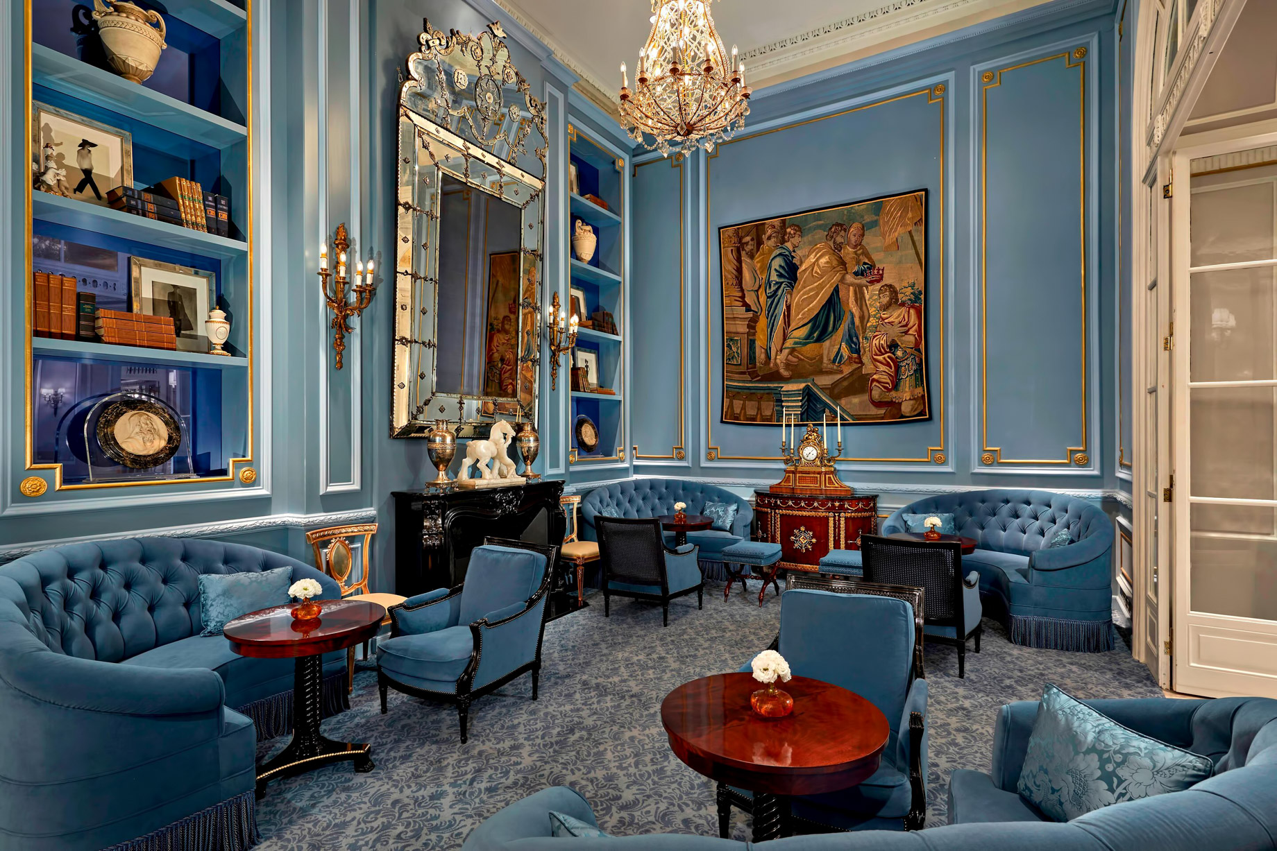 The St. Regis Rome Hotel – Rome, Italy – Library