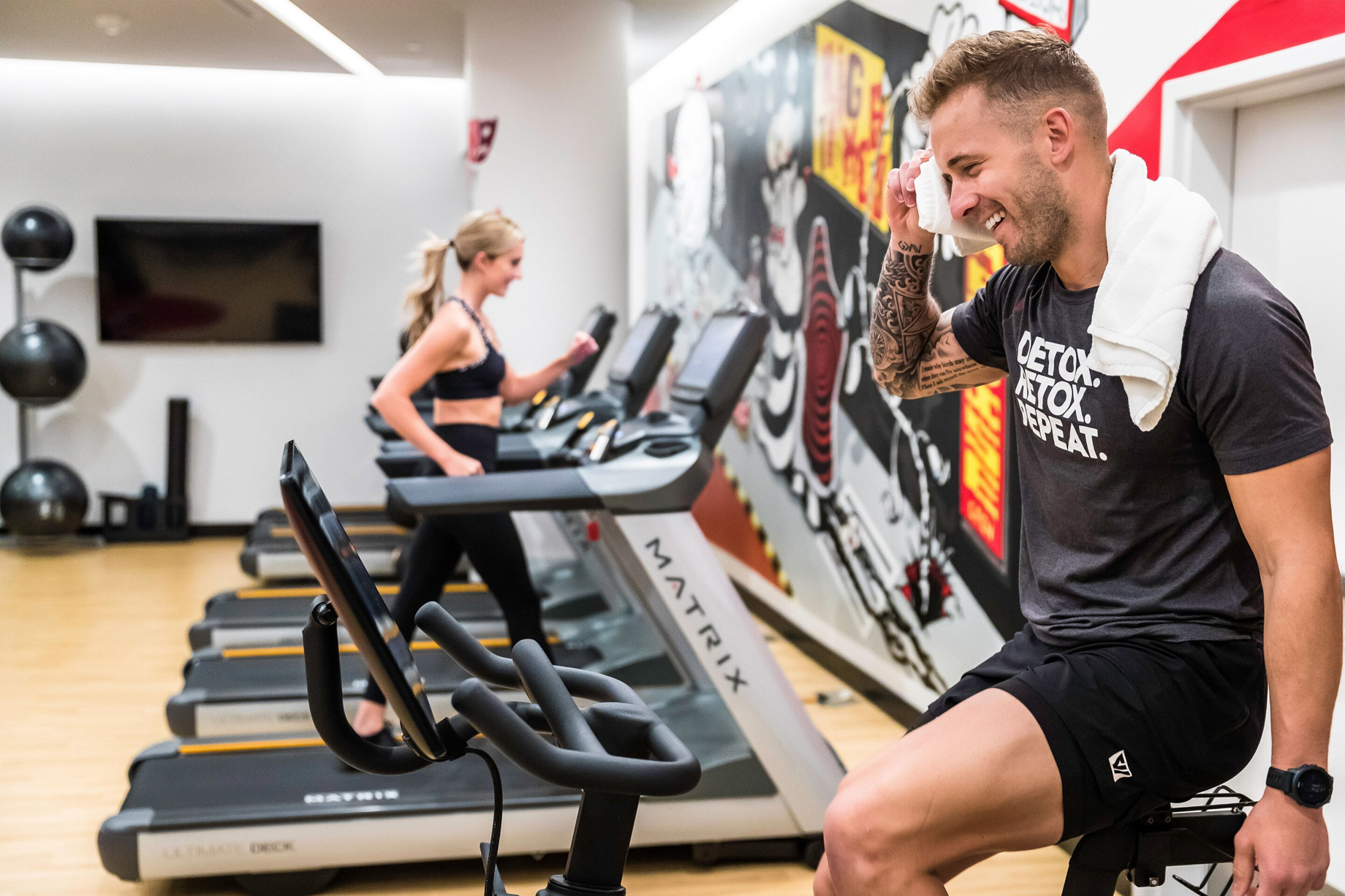 W Aspen Hotel - Aspen, CO, USA - FIT Peloton Bike