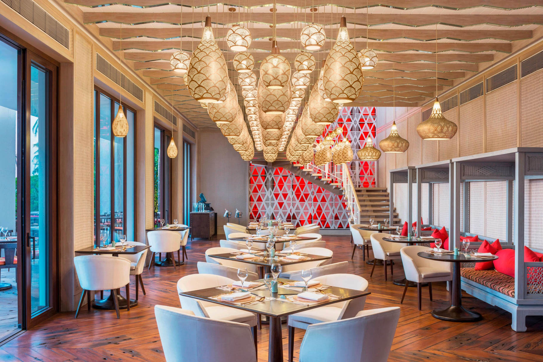 W Goa Vagator Beach Resort - Goa, India - Spice Traders Main Dining