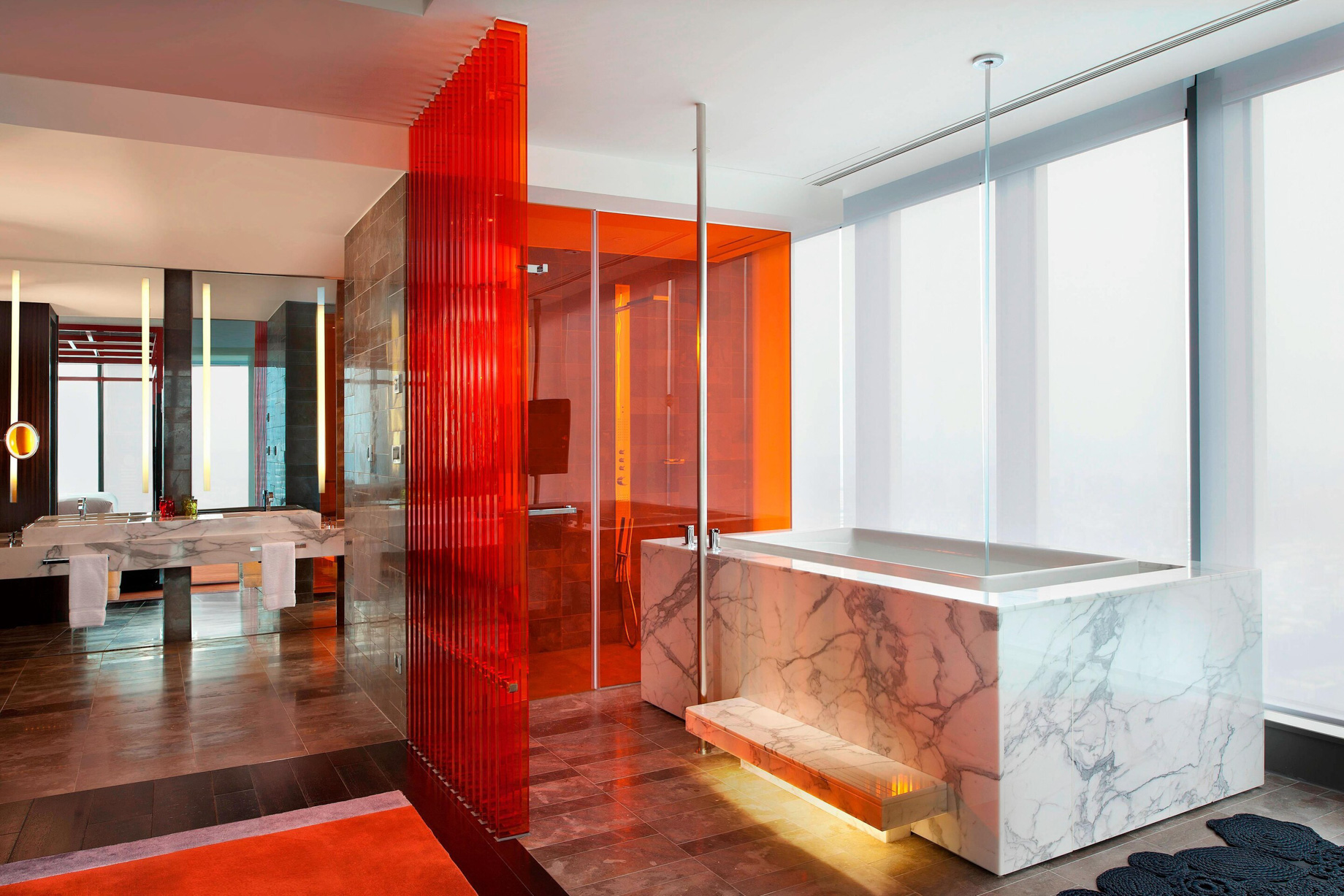 W Taipei Hotel - Taipei, Taiwan - WOW Suite Bathroom