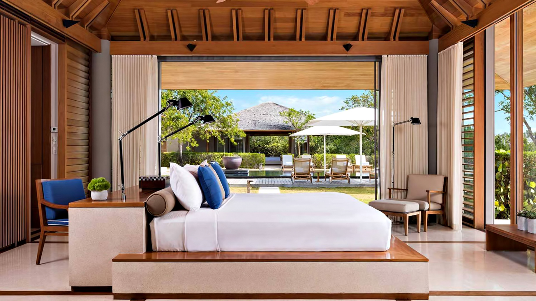 Amanyara Resort – Providenciales, Turks and Caicos Islands – 4 Bedroom Tranquility Villa Bedroom