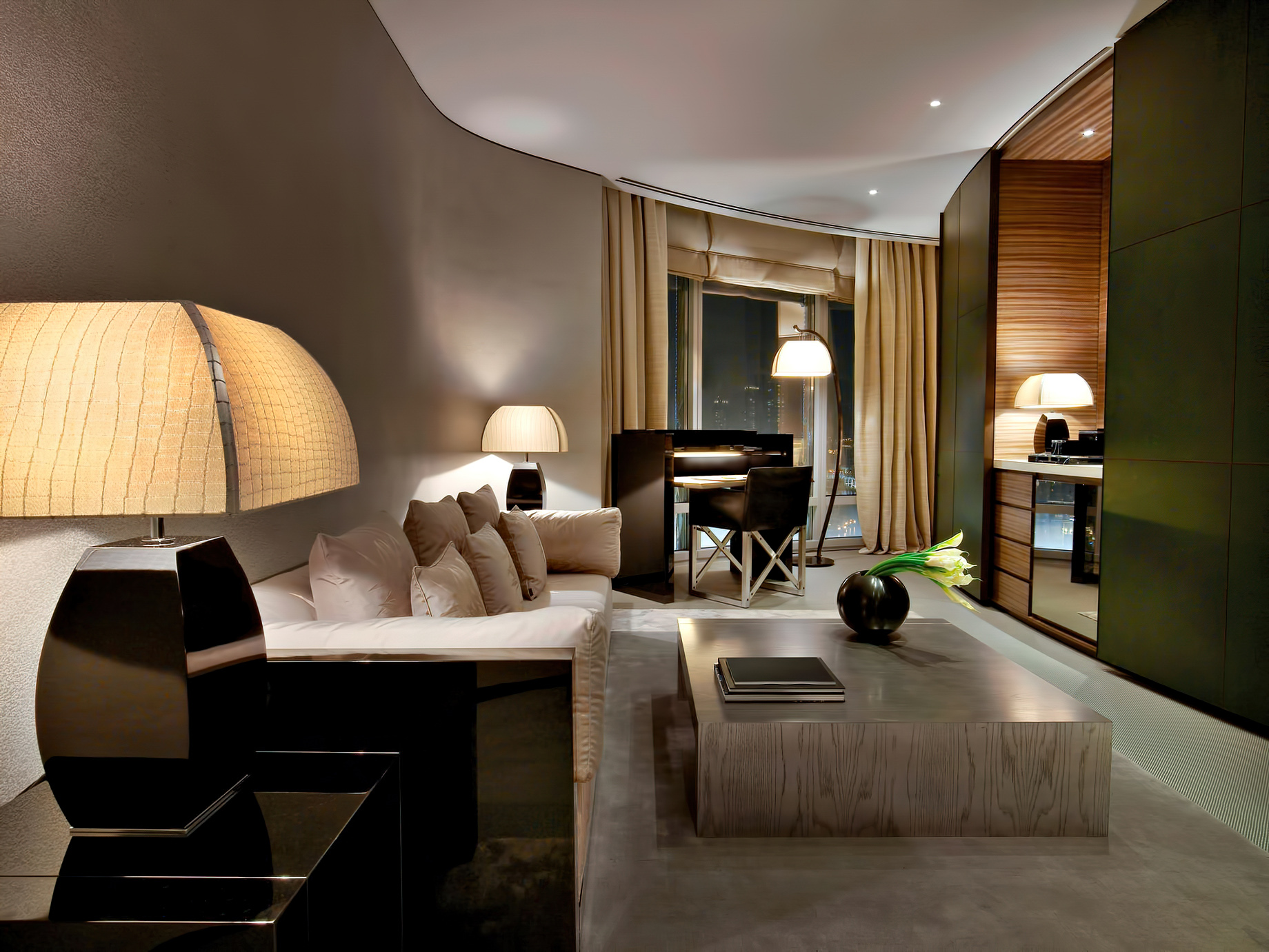 Armani Hotel Dubai – Burj Khalifa, Dubai, UAE – Armani Suite