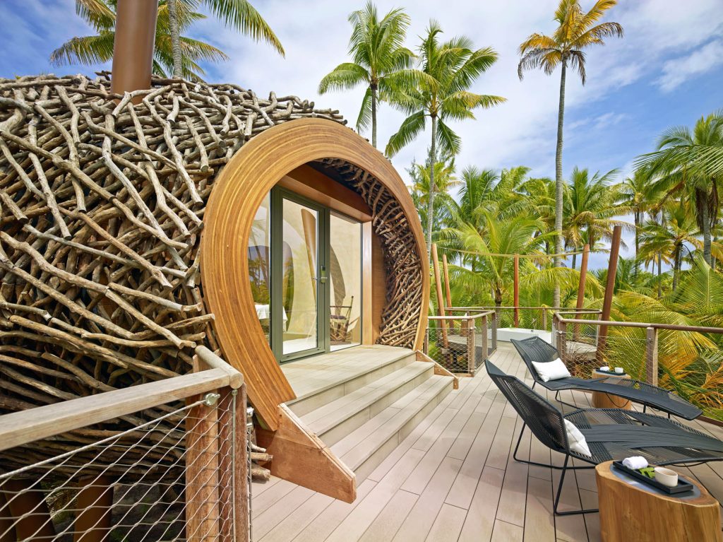 The Brando Resort - Tetiaroa Private Island, French Polynesia - Spa Birdsnest Deck Chairs
