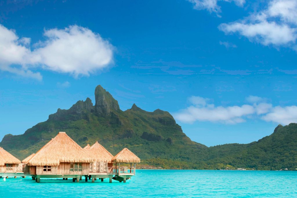 The St. Regis Bora Bora Resort - Bora Bora, French Polynesia - Overwater Villa Mountain View