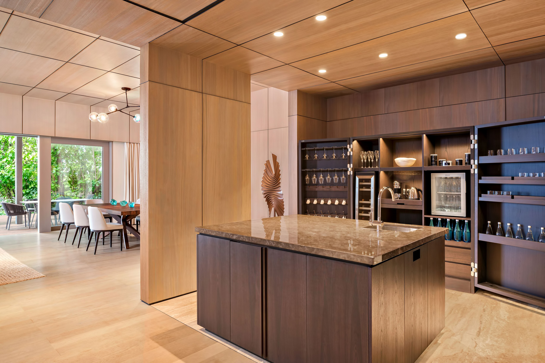 The St. Regis Maldives Vommuli Resort – Dhaalu Atoll, Maldives – Two Bedroom Beach Suite Kitchen