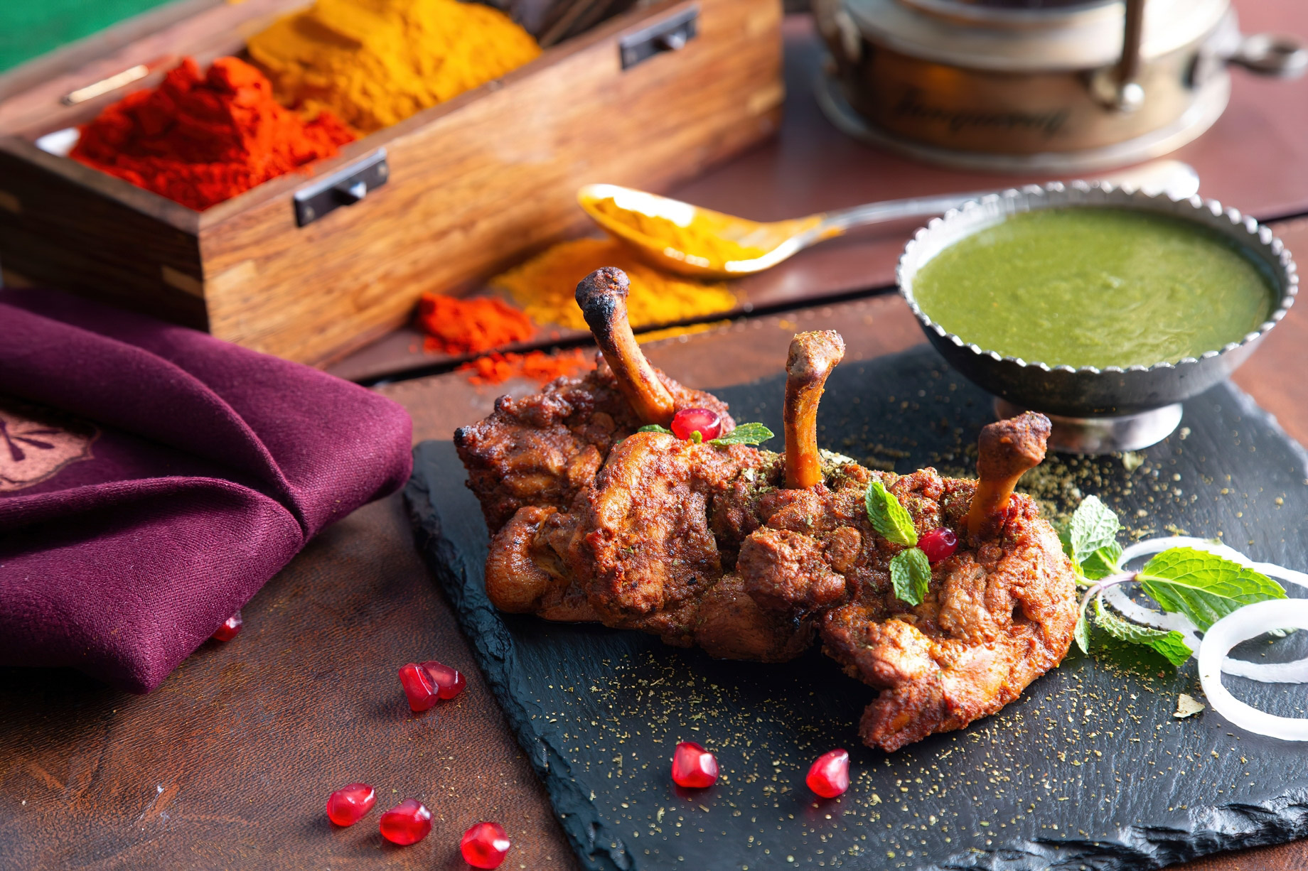 The St. Regis Mumbai Hotel – Mumbai, India – Signature Murgh Barrah Kehab