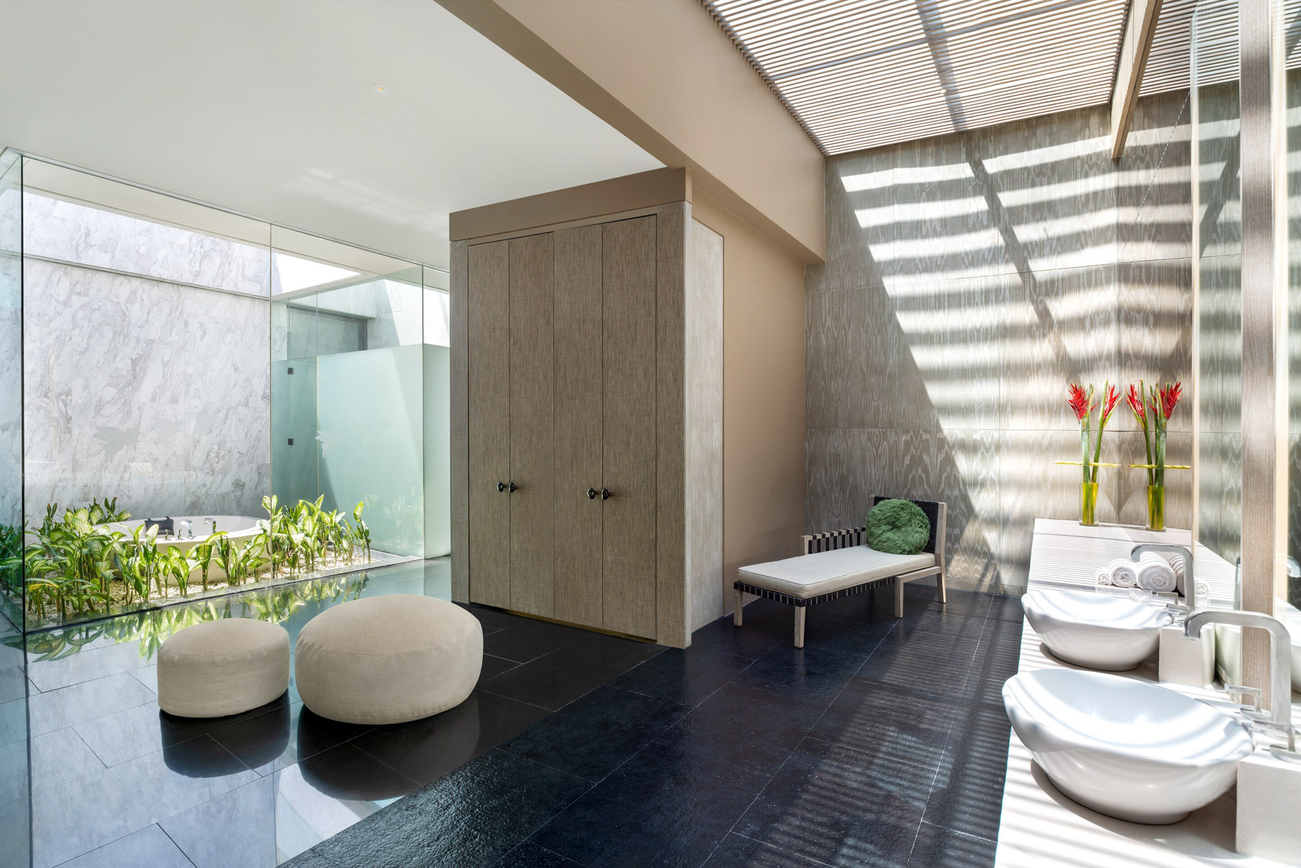W Bali Seminyak Resort – Seminyak, Indonesia – E WOW Three Bedroom Pool Villa Bathroom