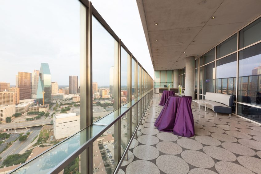 W Dallas Victory Hotel - Dallas, TX, USA - Altitude Reception Setup View