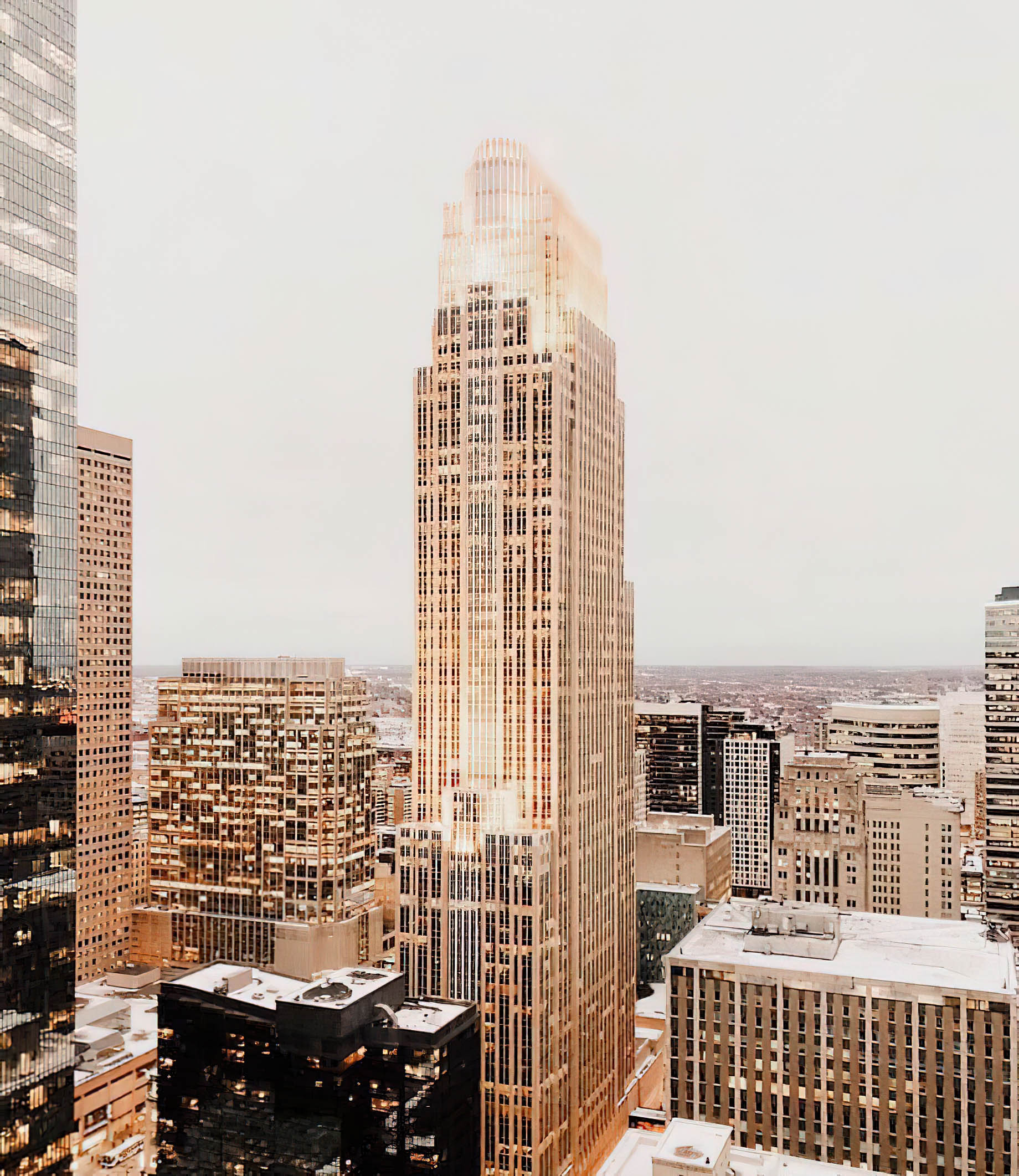 W Minneapolis The Foshay Hotel – Minneapolis, MN, USA – City View