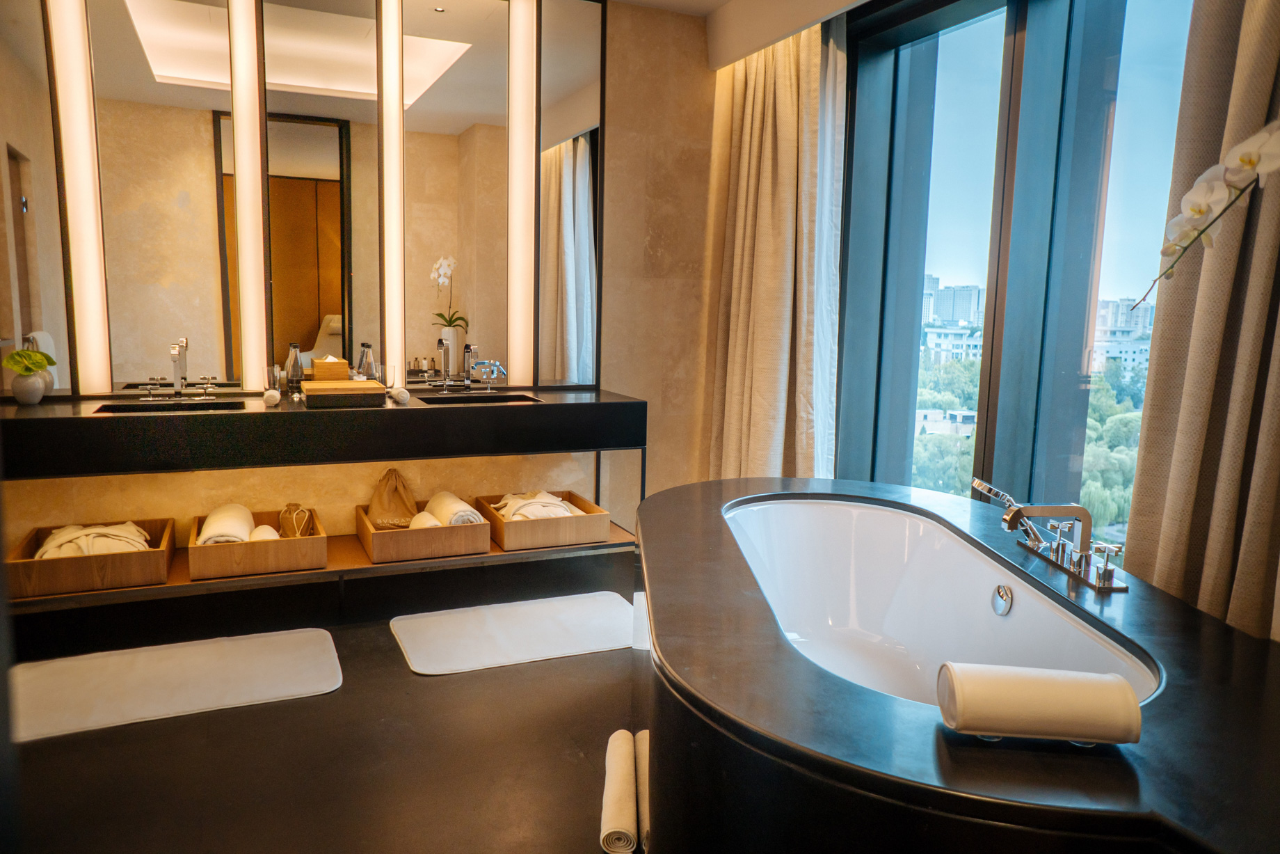 Bvlgari Hotel Beijing – Beijing, China – Guest Suite Bathroom Tub
