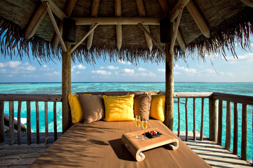 Gili Lankanfushi Resort - North Male Atoll, Maldives - Overwater Villa Outdoor Lounge Ocean View