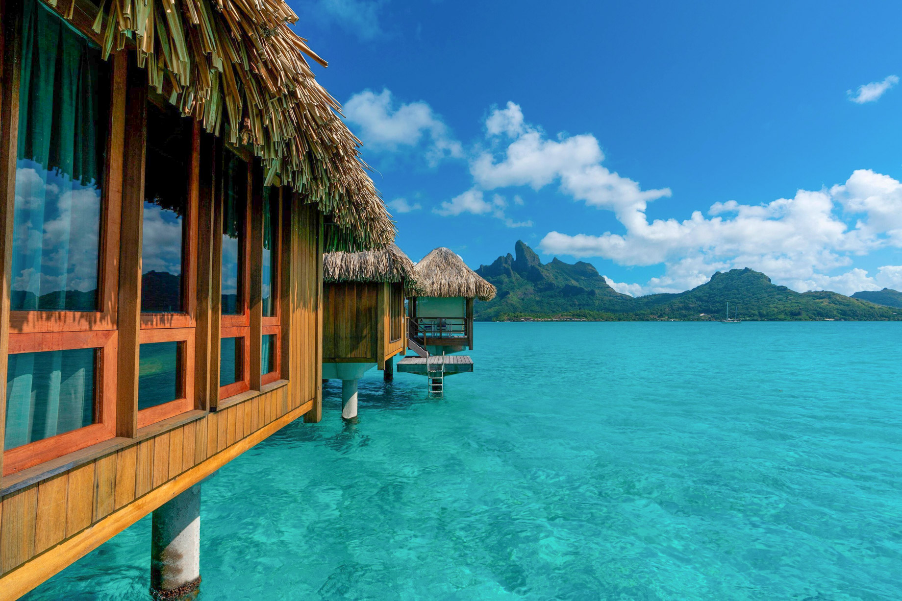 The St. Regis Bora Bora Resort – Bora Bora, French Polynesia – Deluxe Overwater Villa Exterior