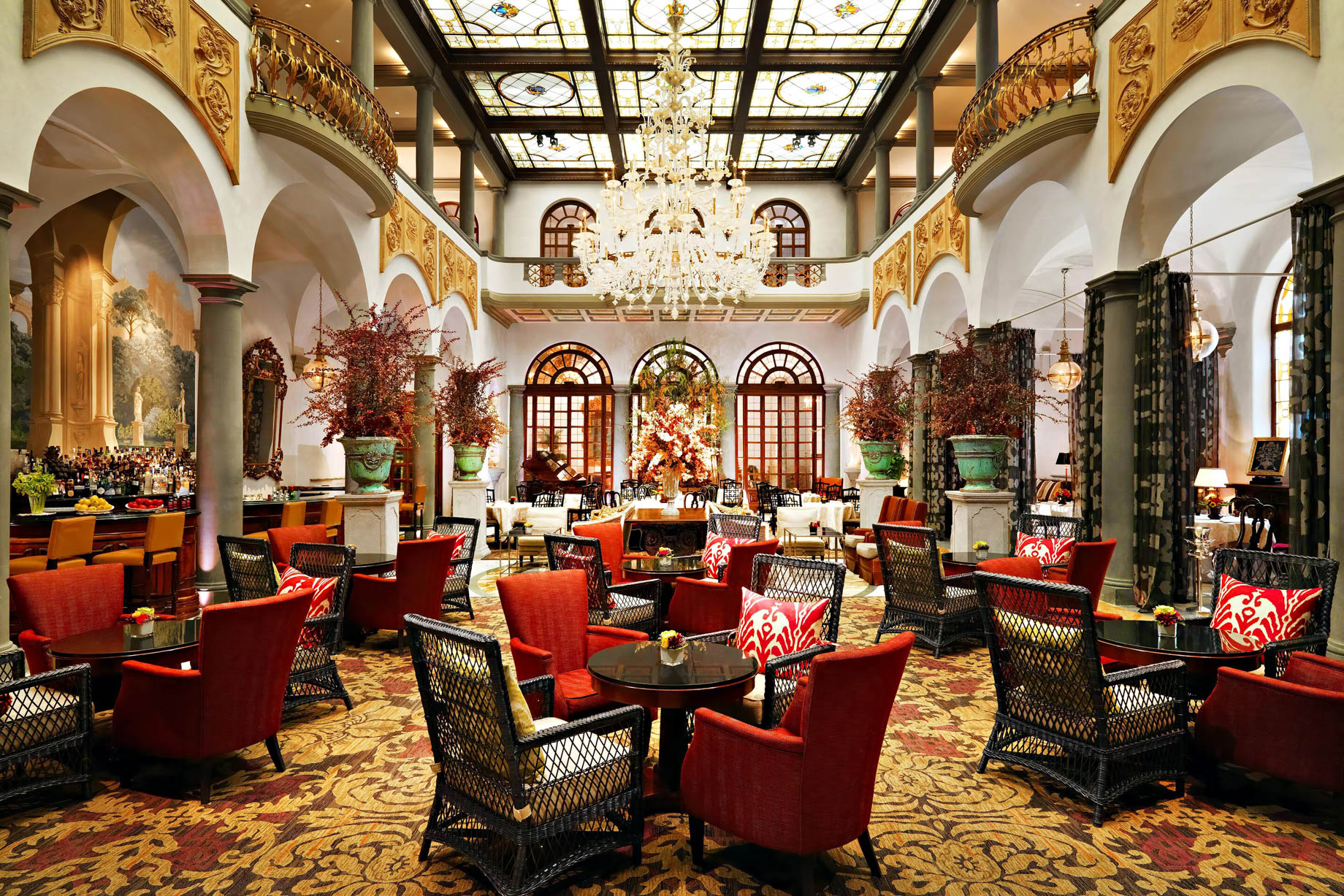 The St. Regis Florence Hotel – Florence, Italy – Winter Garden Restaurant