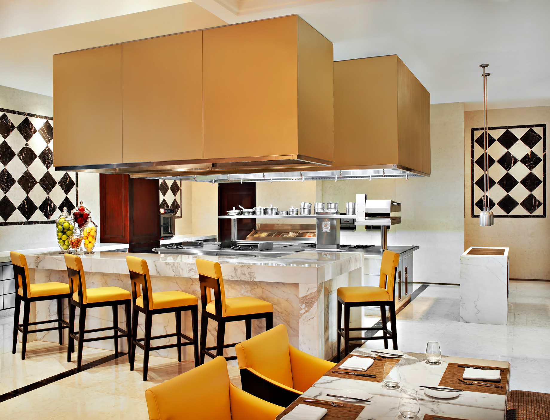 The St. Regis Tianjin Hotel - Tianjin, China - Promenade Restaurant Open Kitchen