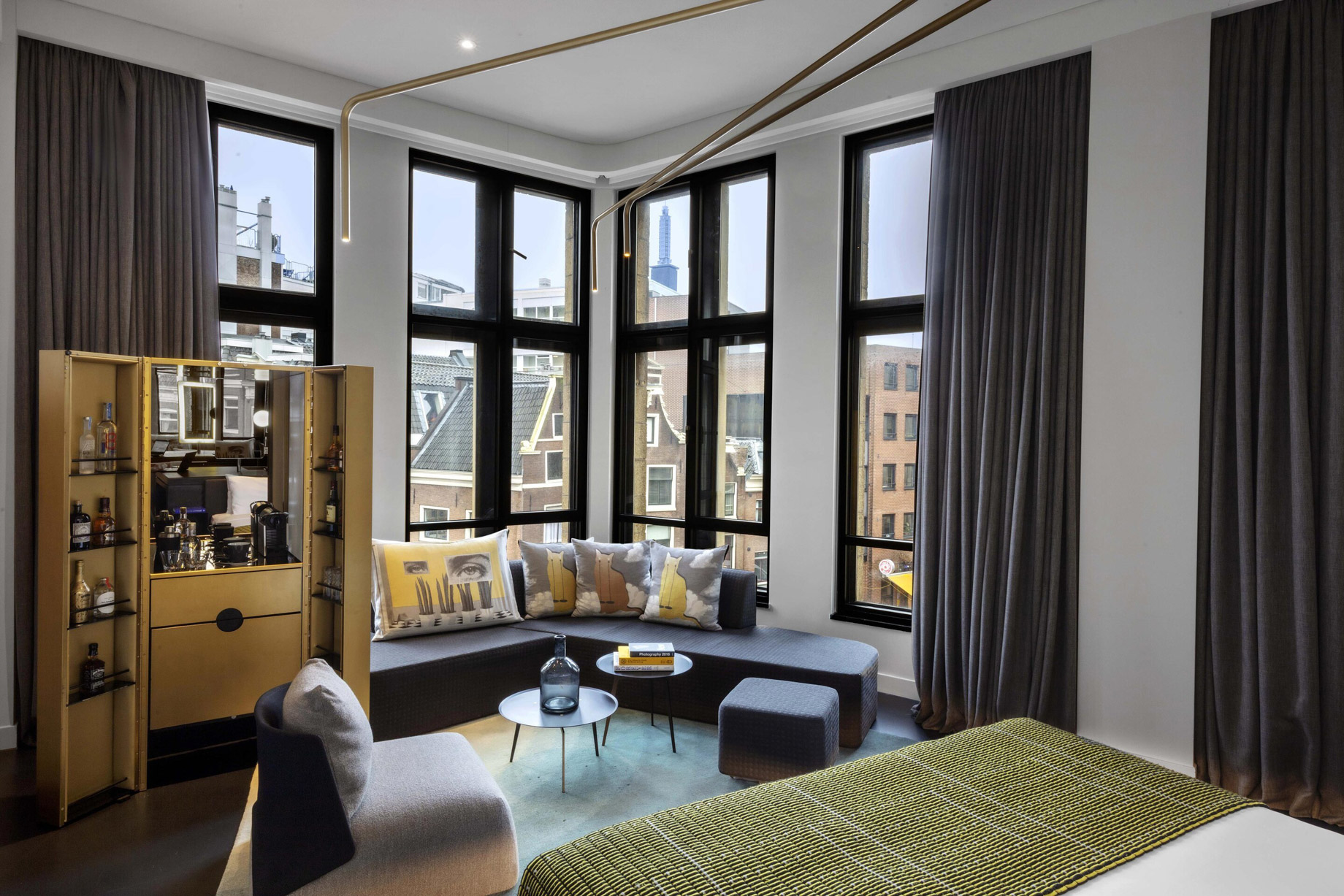 W Amsterdam Hotel – Amsterdam, Netherlands – Studio Bank Suite Sitting Area