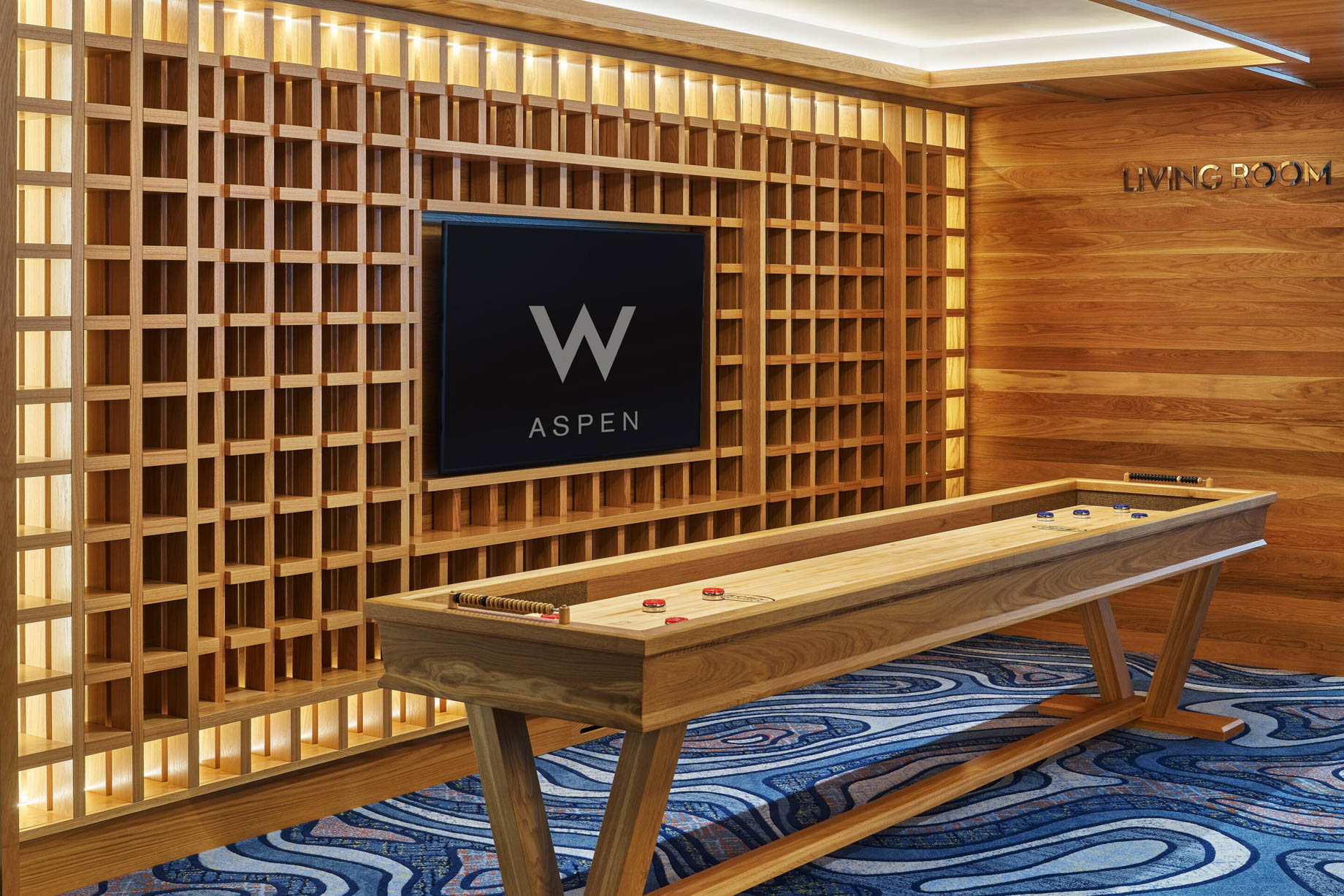 W Aspen Hotel – Aspen, CO, USA – Shuffleboard