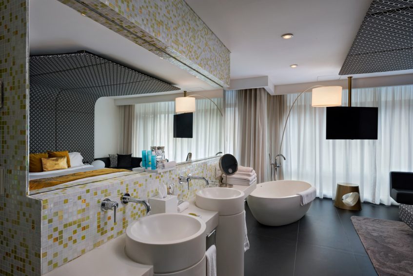 W Bogota Hotel - Bogota, Colombia - Marvelous Suite Bathroom Vanity