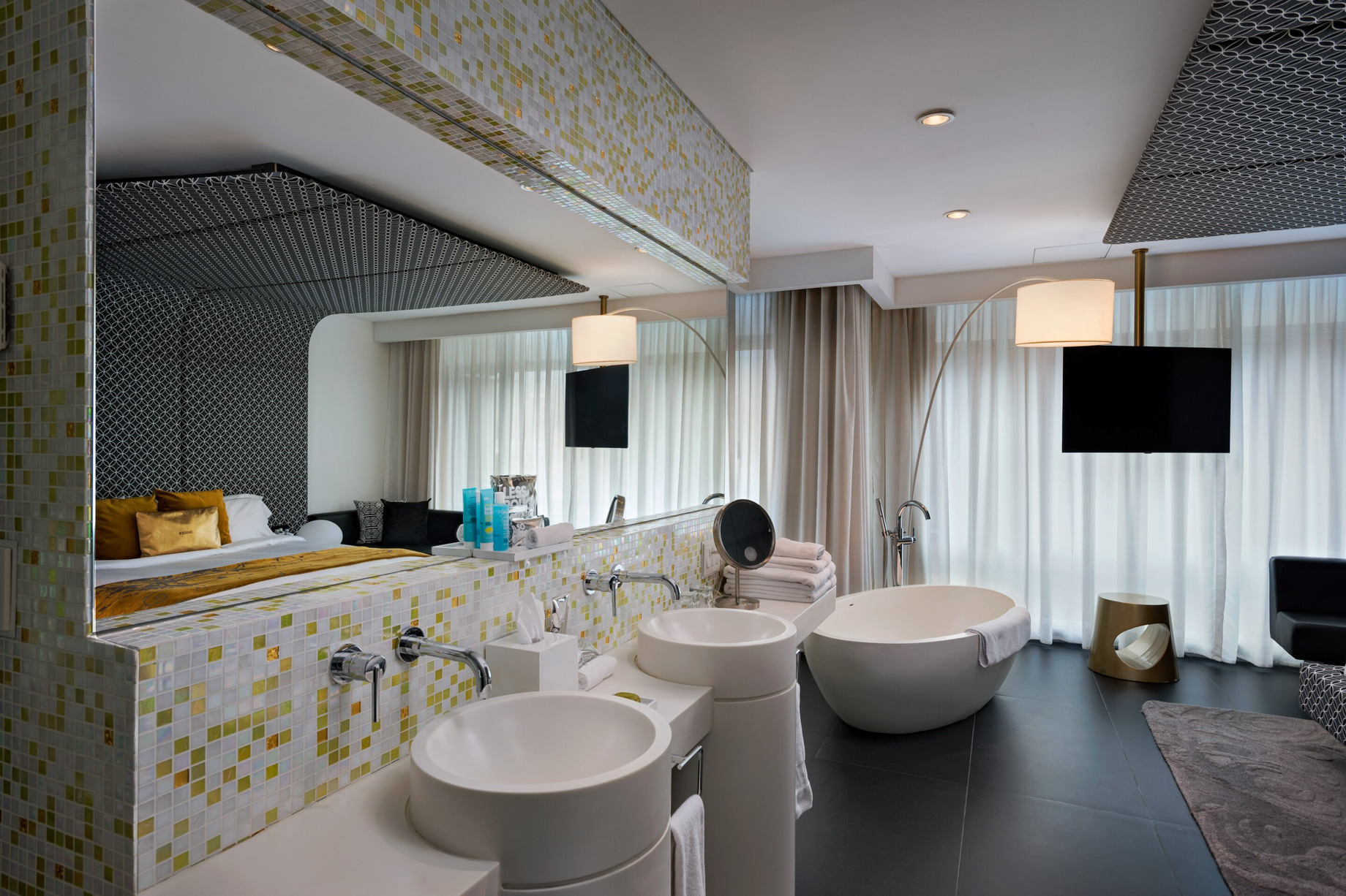 W Bogota Hotel – Bogota, Colombia – Marvelous Suite Bathroom Vanity