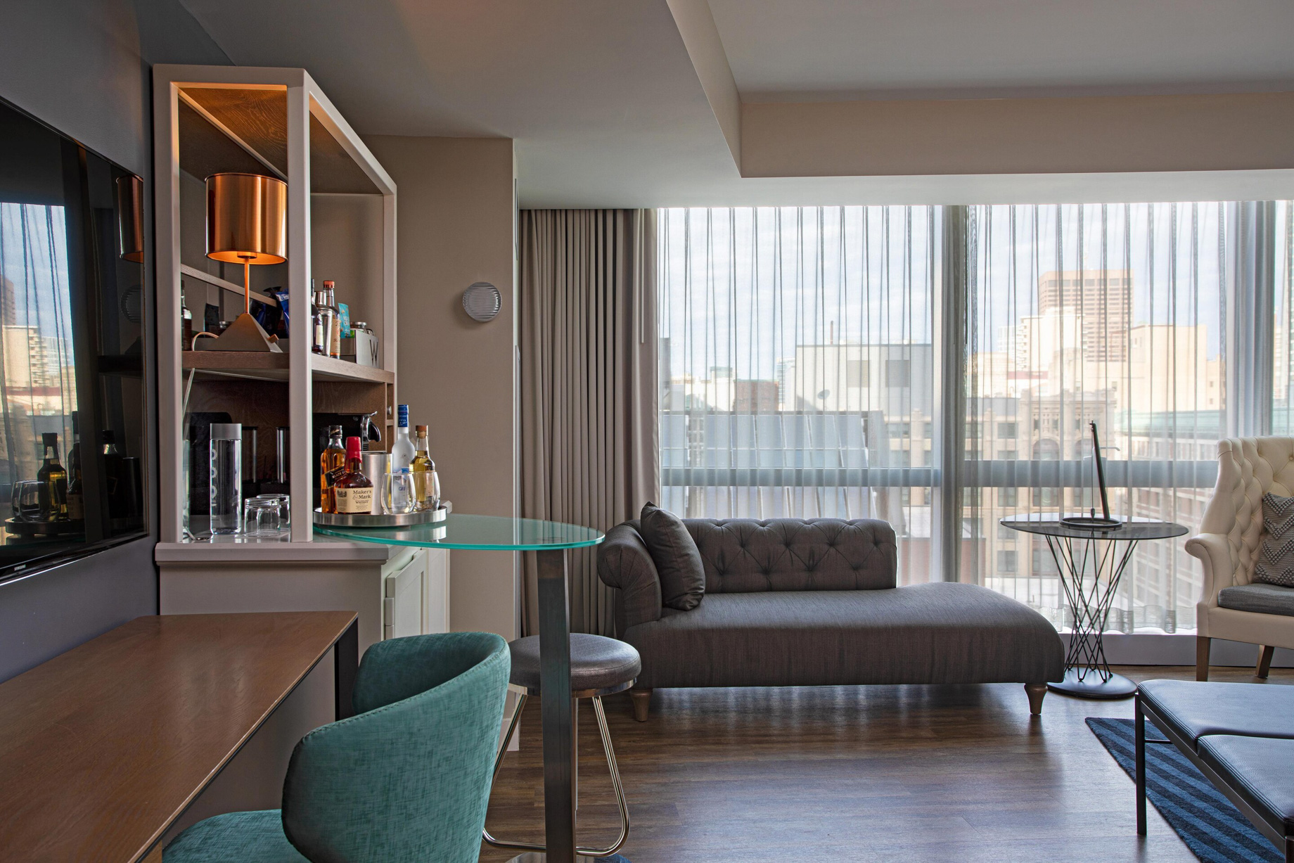 W Boston Hotel – Boston, MA, USA – Mega Guest Room Amenities