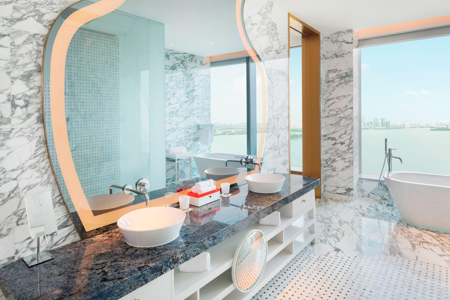 W Suzhou Hotel – Suzhou, China – WOW Suite Bathroom