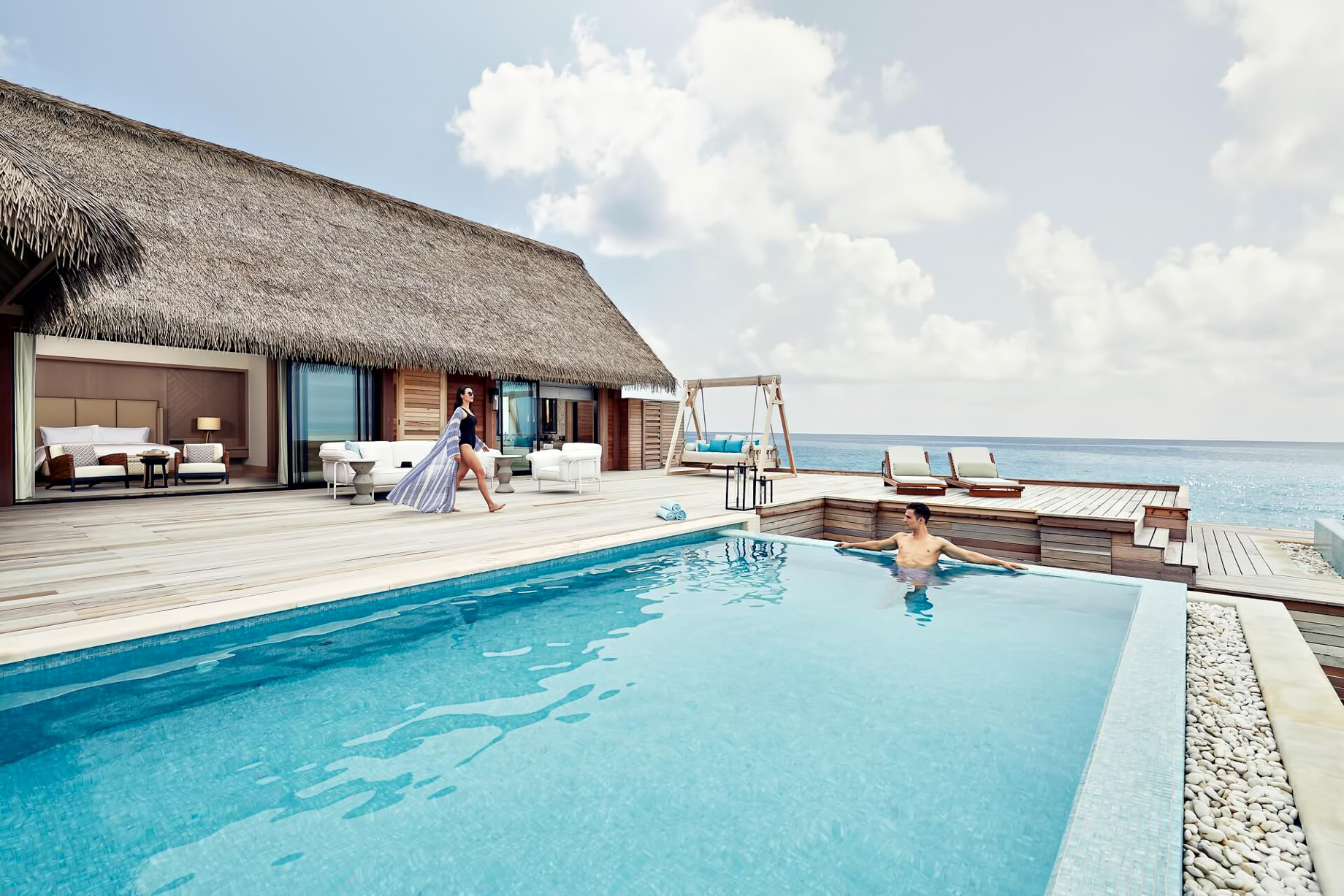Waldorf Astoria Maldives Ithaafushi Resort – Ithaafushi Island, Maldives – Resort Private Island Villa Overwater Infinity Pool