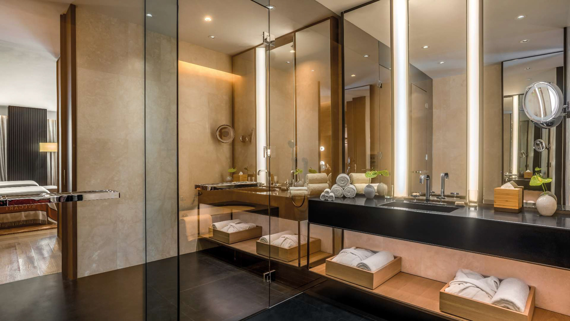 Bvlgari Hotel Beijing – Beijing, China – Guest Suite Bathroom