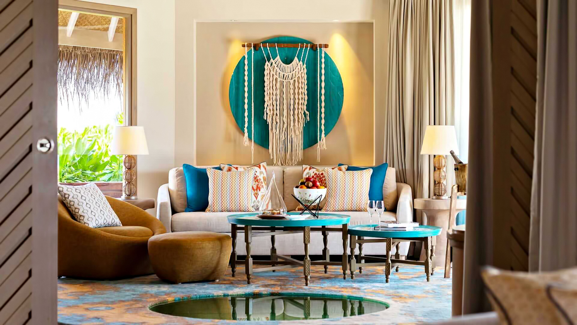 The Nautilus Maldives Resort – Thiladhoo Island, Maldives – Ocean Residence Living Room