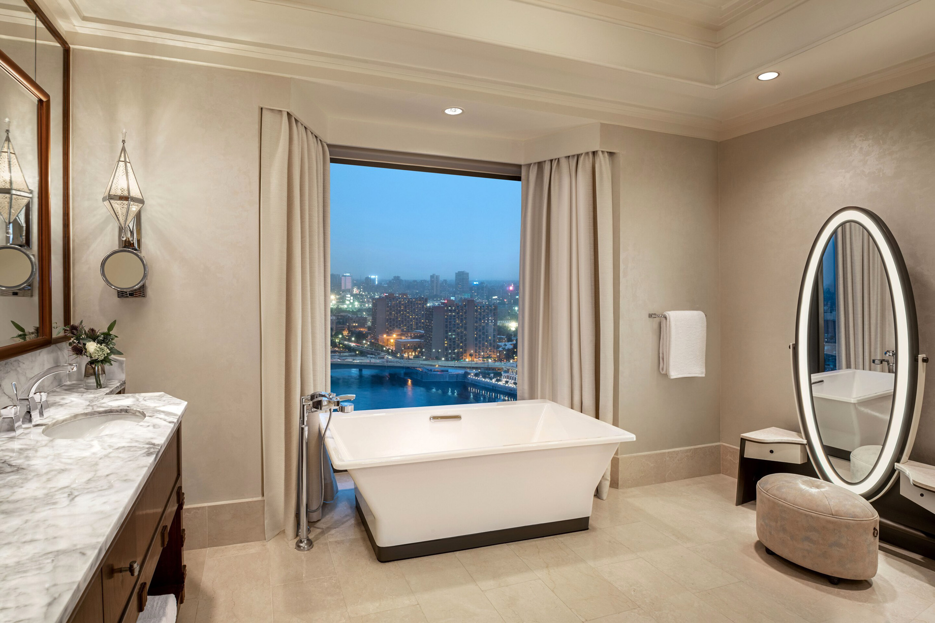 The St. Regis Cairo Hotel - Cairo, Egypt - Apartment Bathroom