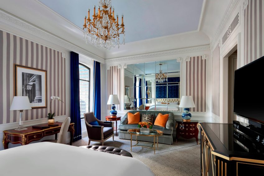 aThe St. Regis New York Hotel - New York, NY, USA - Grand Luxe King Guest Room