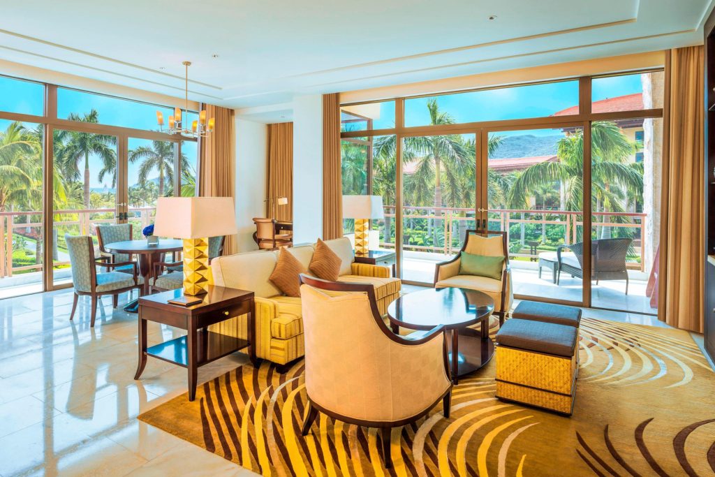 The St. Regis Sanya Yalong Bay Resort - Hainan, China - St. Regis One Bedroom Suite Living Room