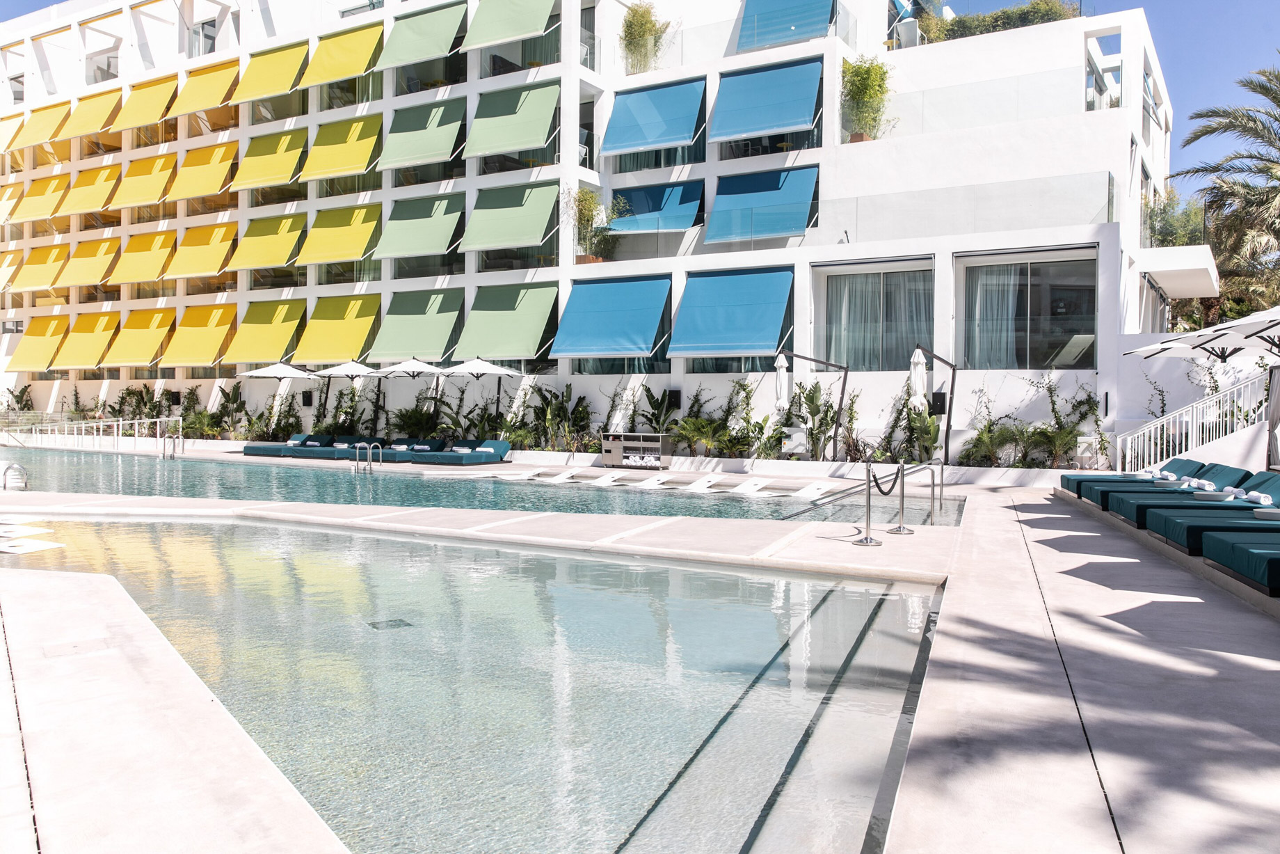 W Ibiza Hotel – Santa Eulalia del Rio, Spain – WET Deck Pool